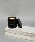 Morning forest soy candle, tobacco and oak, hand-poured in Birmingham